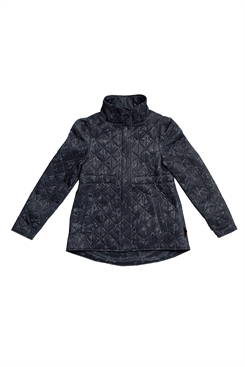 By Lindgren Signe Thermo jacket - Dark Grey Flower AOP